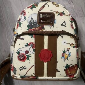 Loungefly never used backpack Harry Potter themed